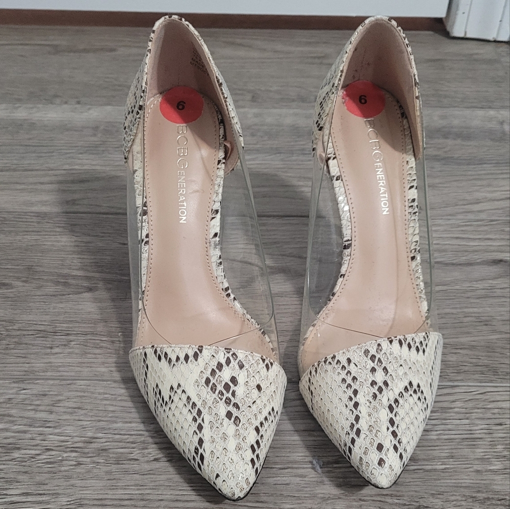 Snakeskin 3.75" Heels